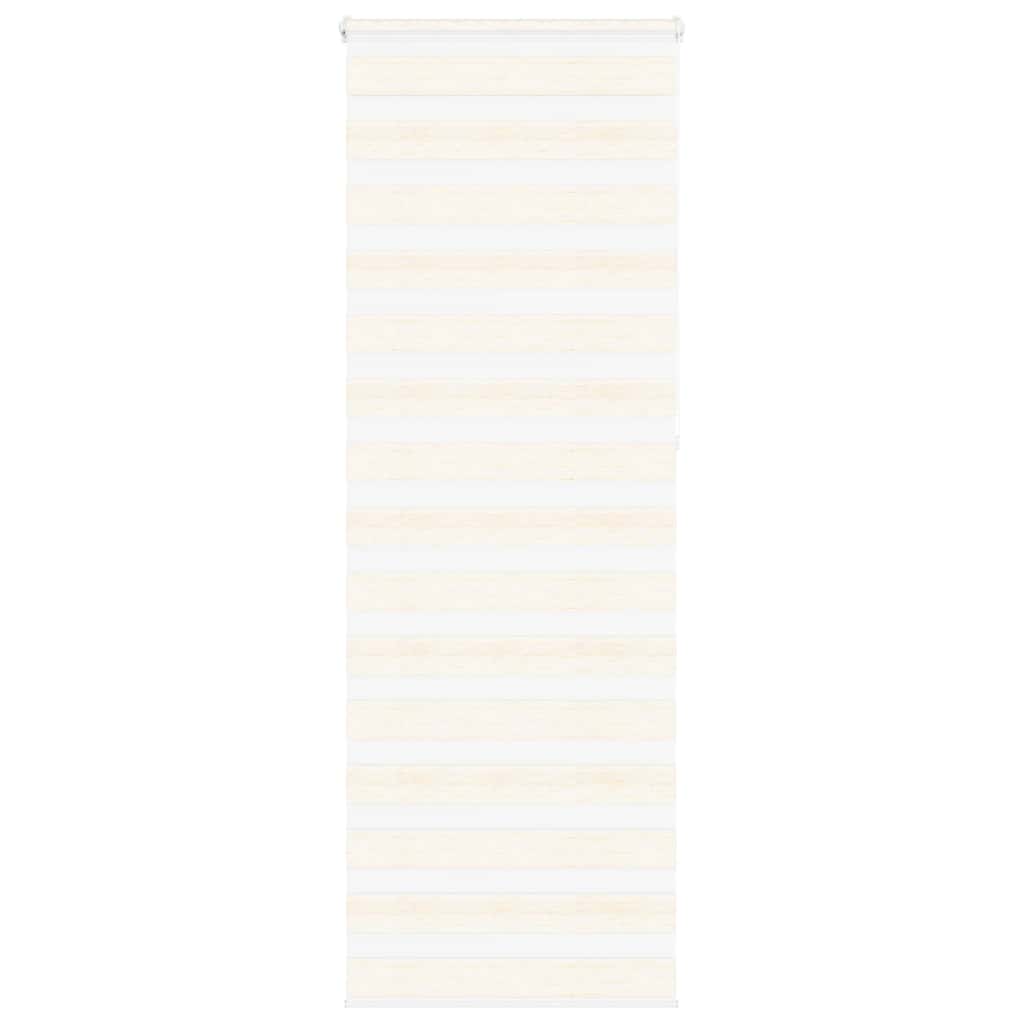 vidaXL Zebra Blind Marble Beige 90x230 cm Fabric Width 85.9 cm Polyester 1
