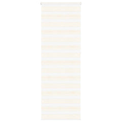 vidaXL Zebra Blind Marble Beige 90x230 cm Fabric Width 85.9 cm Polyester 1
