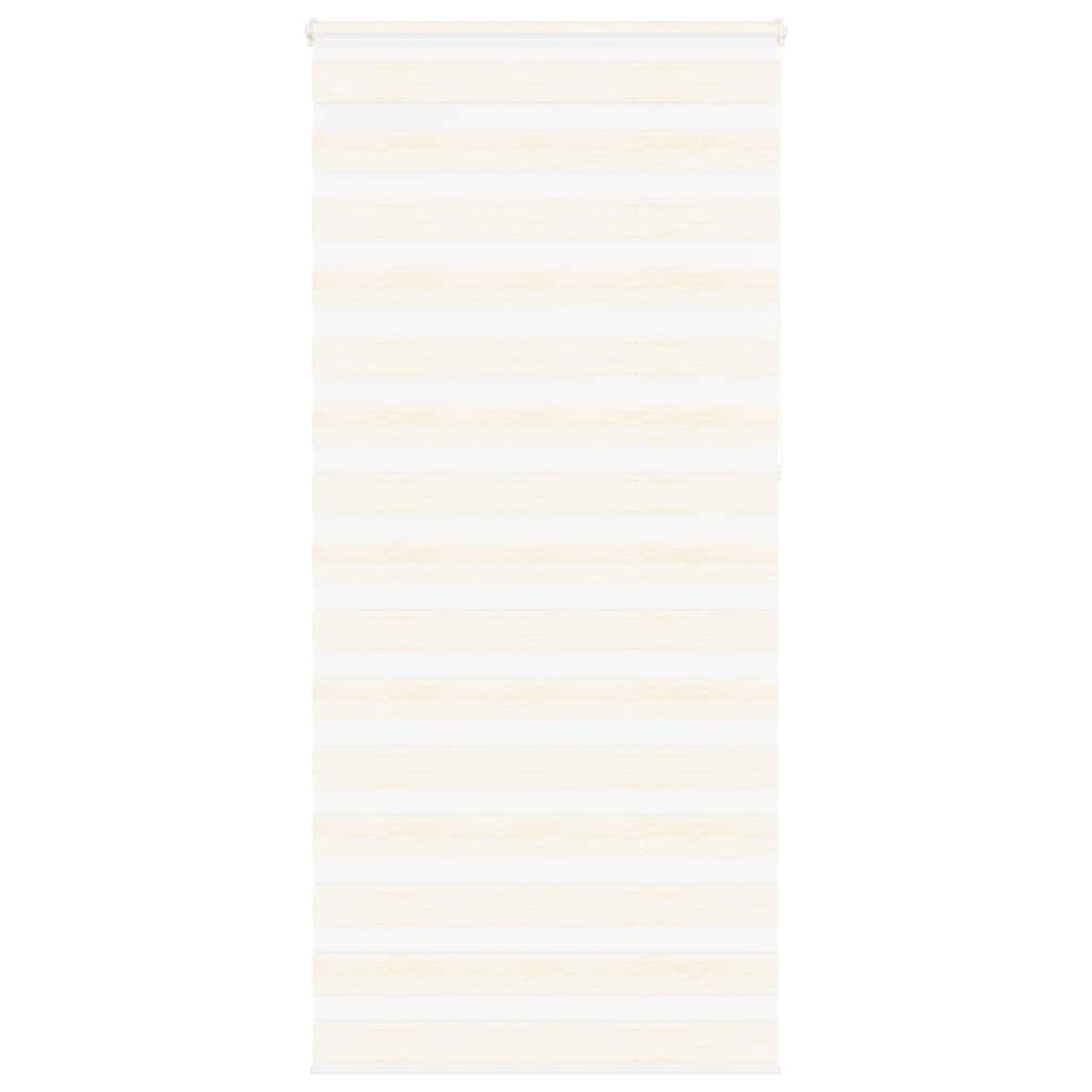 vidaXL Zebra Blind Marble Beige 100x230 cm Fabric Width 95.9 cm Polyester 1