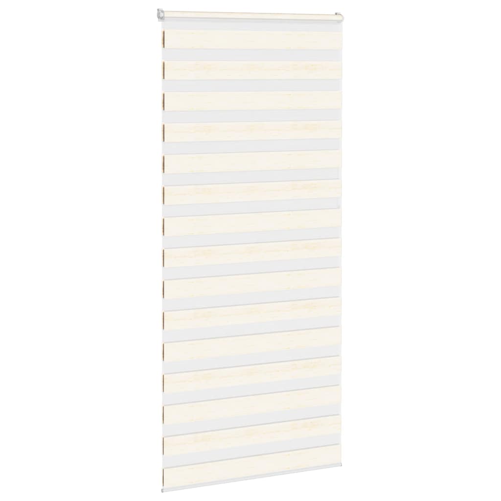 vidaXL Zebra Blind Marble Beige 100x230 cm Fabric Width 95.9 cm Polyester 3