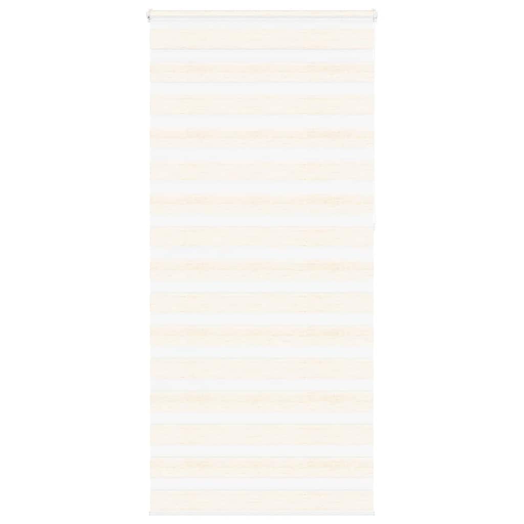 vidaXL Zebra Blind Marble Beige 105x230 cm Fabric Width 100.9 cm Polyester 1