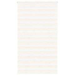 vidaXL Zebra Blind Marble Beige 125x230 cm Fabric Width 120.9 cm Polyester 1