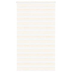 vidaXL Zebra Blind Marble Beige 130x230 cm Fabric Width 125.9 cm Polyester 1