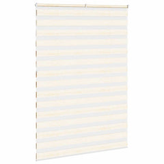vidaXL Zebra Blind Marble Beige 160x230 cm Fabric Width 155.9 cm Polyester 4