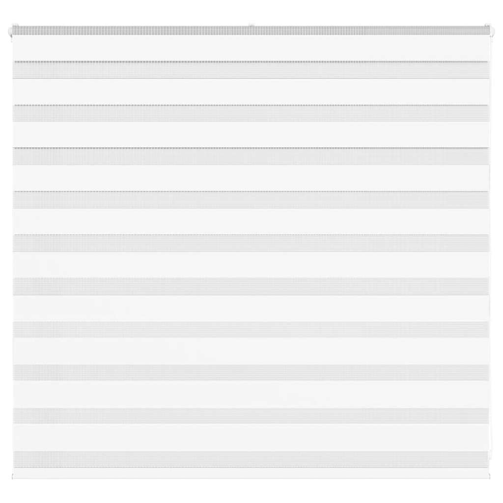 Zebra Blind Fabric Width 135,9 cm Polyester Drop 100 cm White 140–165 cm 155 cm