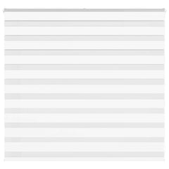 Zebra Blind Fabric Width 135,9 cm Polyester Drop 100 cm White 140–165 cm 160 cm
