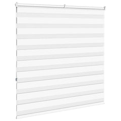 Zebra Blind White