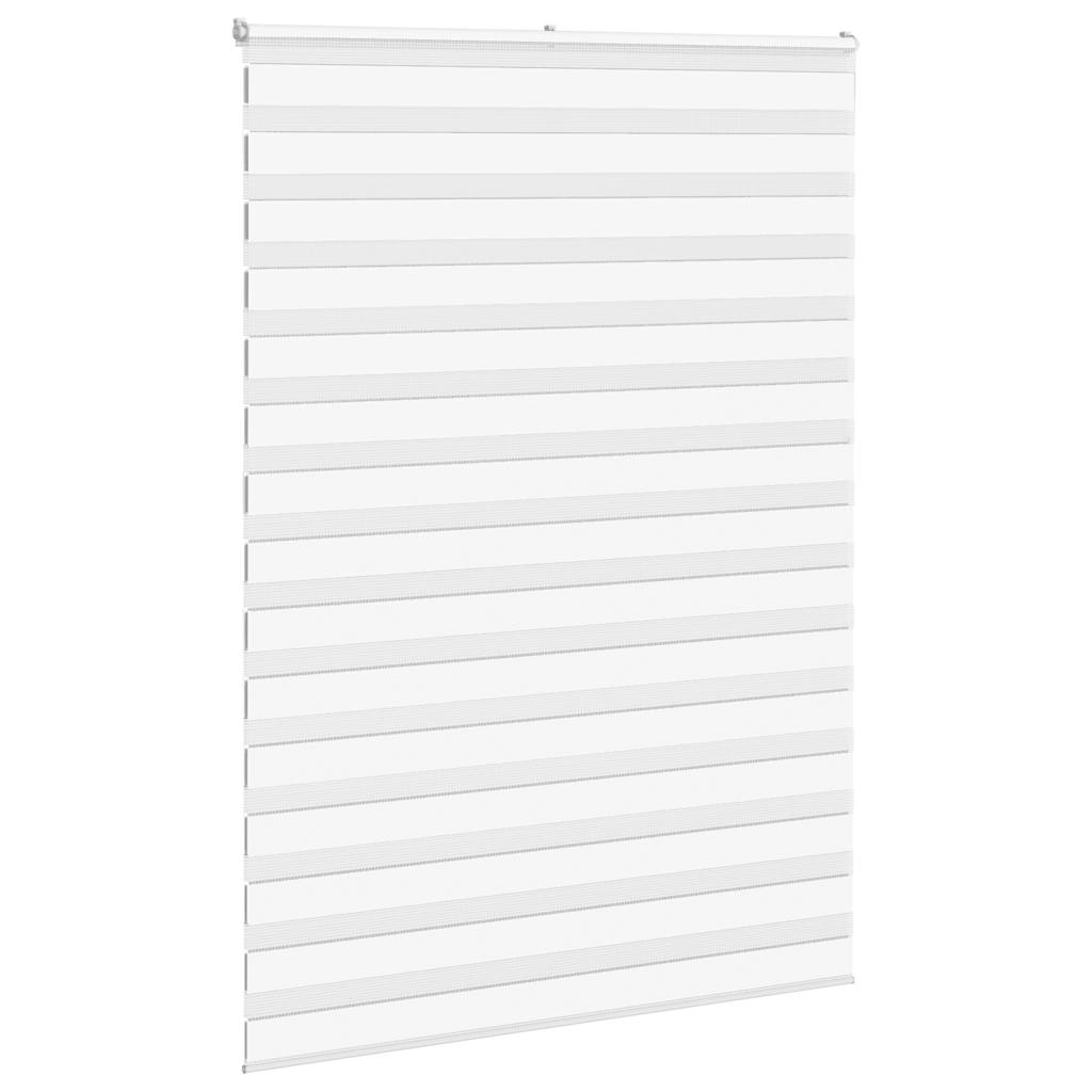 Zebra Blind White