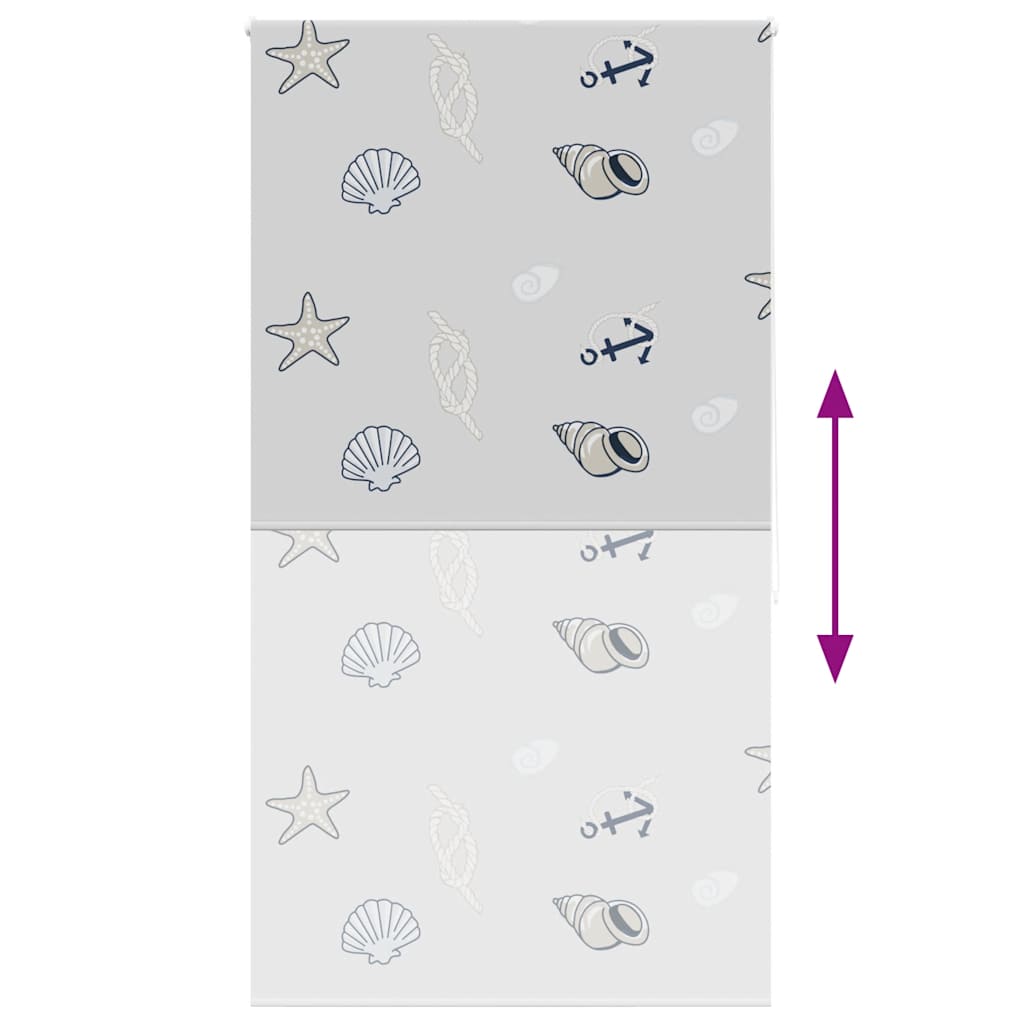 vidaXL Shower Roller Blind 140x240 cm Fabric Width 136 cm 5
