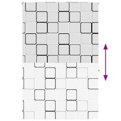 vidaXL Shower Roller Blind 150x240 cm Fabric Width 146 cm 5