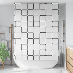 vidaXL Shower Roller Blind 150x240 cm Fabric Width 146 cm 1