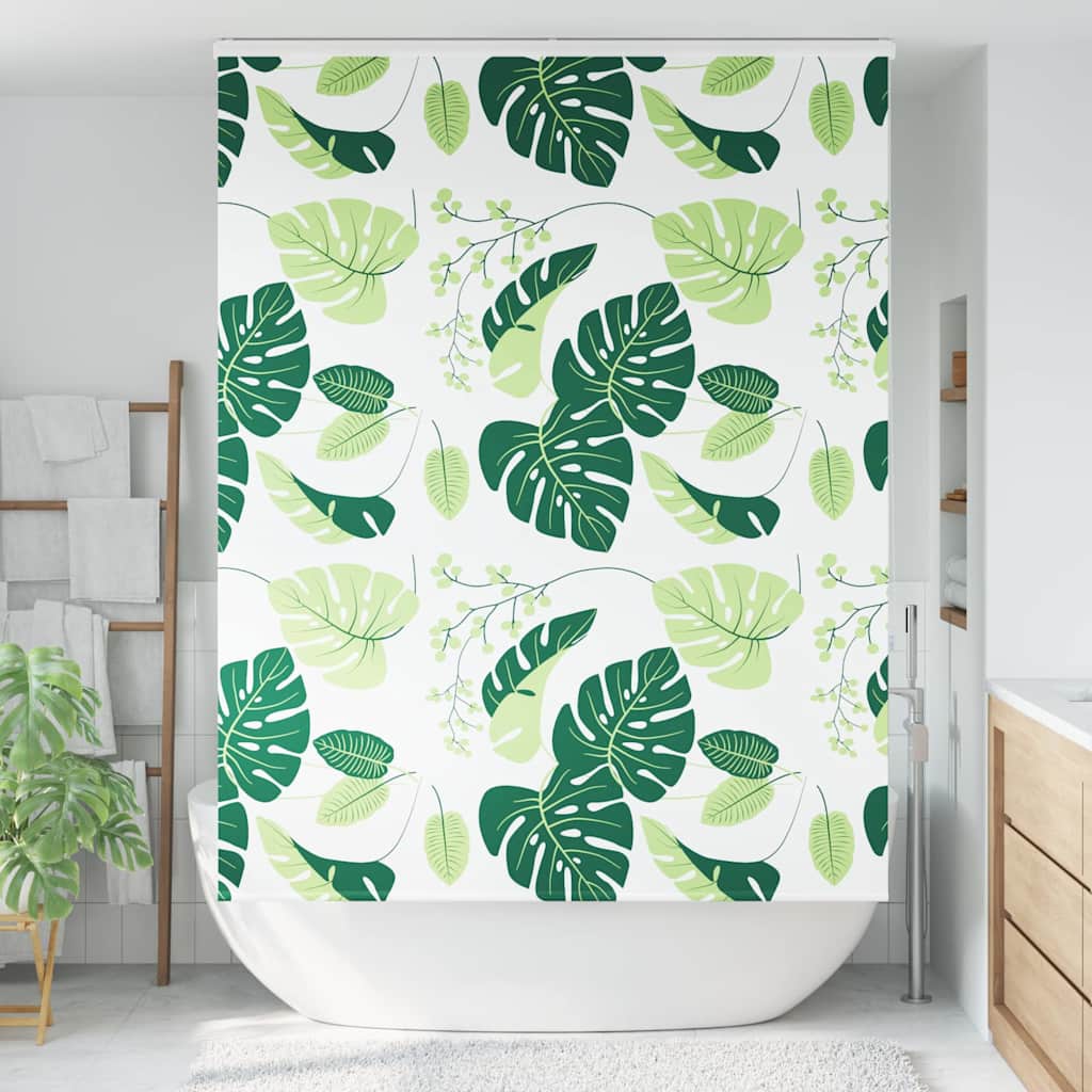 vidaXL Shower Roller Blind with Cassette 150x240cm Fabric Width 146cm 1