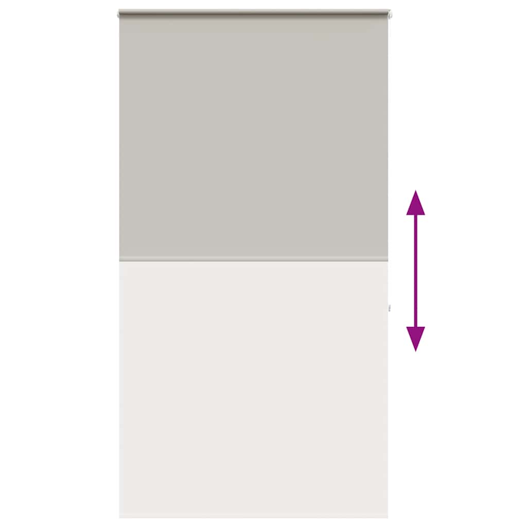 vidaXL Shower Roller Blind with Cassette 140x240 cm Fabric Width 136 cm 5