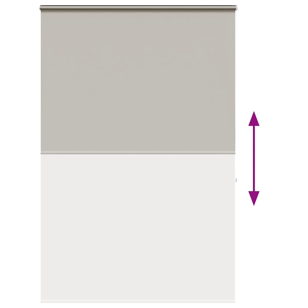vidaXL Shower Roller Blind with Cassette 150x240 cm Fabric Width 146 cm 5