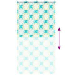 vidaXL Shower Roller Blind with Cassette 140x240 cm Fabric Width 136 cm 5