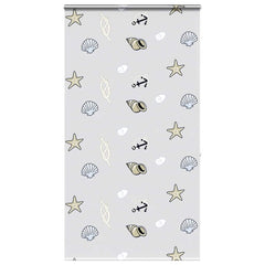 vidaXL Shower Roller Blind with Cassette 140x240 cm Fabric Width 136 cm 1