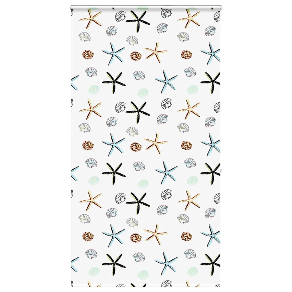 vidaXL Shower Roller Blind with Cassette 130x240 cm Fabric Width 126 cm 1