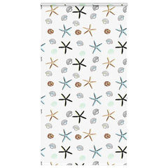 vidaXL Shower Roller Blind with Cassette 130x240 cm Fabric Width 126 cm 1
