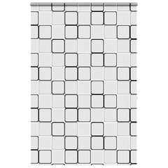 vidaXL Shower Roller Blind with Cassette 150x240 cm Fabric Width 146 cm 1