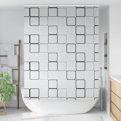 vidaXL Shower Roller Blind with Cassette 150x240 cm Fabric Width 146 cm 2