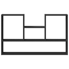 vidaXL Wall Shelf Black 99x15x60 cm Engineered Wood 4