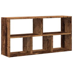 vidaXL Wall Shelf Old Wood 100x25x50 cm Engineered Wood 2