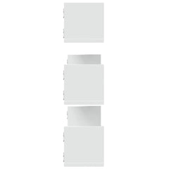 vidaXL Wall Shelves 3 pcs White 80x18x18 cm Engineered Wood 5