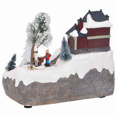 vidaXL Christmas Tabletop Multicolour 23.5 x 16 x 18.5 cm Resin 5