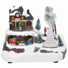 vidaXL Christmas Tabletop Multicolour 23.5 x 16 x 18.5 cm Resin 3