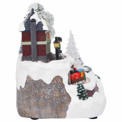vidaXL Christmas Tabletop Multicolour 23.5 x 16 x 18.5 cm Resin 4