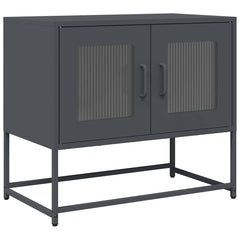 vidaXL TV Cabinet Anthracite 68x39x60.5 cm Cold-rolled Steel 2