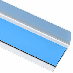 vidaXL Stair Nosings 30 pcs Silver 67 x 3.5 x 3 cm Aluminium 5