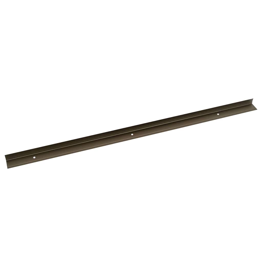vidaXL Stair Nosings 30 pcs Brown 67 x 3 x 2 cm Aluminium 5