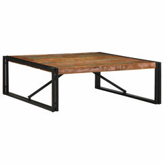 vidaXL Coffee Table Multicolour Solid Wood Reclaimed