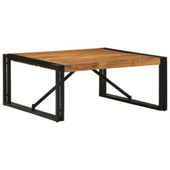 vidaXL Coffee Table 80x80x35 cm Solid Wood Acacia 1