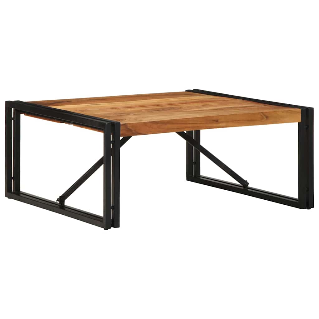 Coffee Table Multicolour Solid Wood Reclaimed