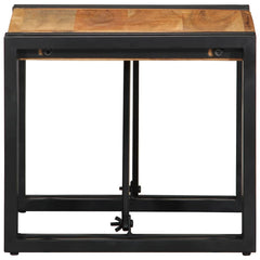 vidaXL Coffee Table 40x40x35 cm Solid Wood Acacia 3