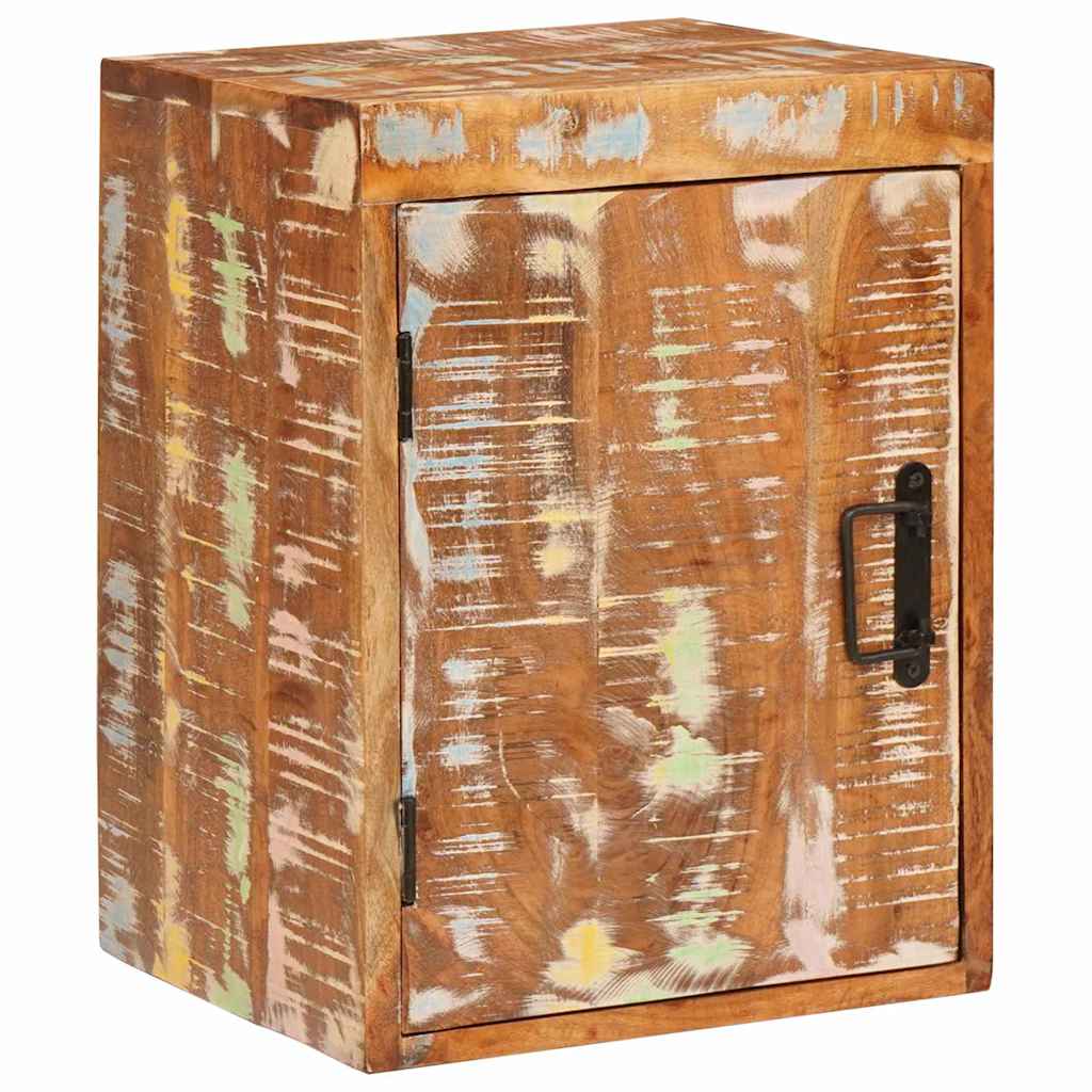 vidaXL Bedside Table Brown 35 x 33 x 48 cm Solid Reclaim wood 2