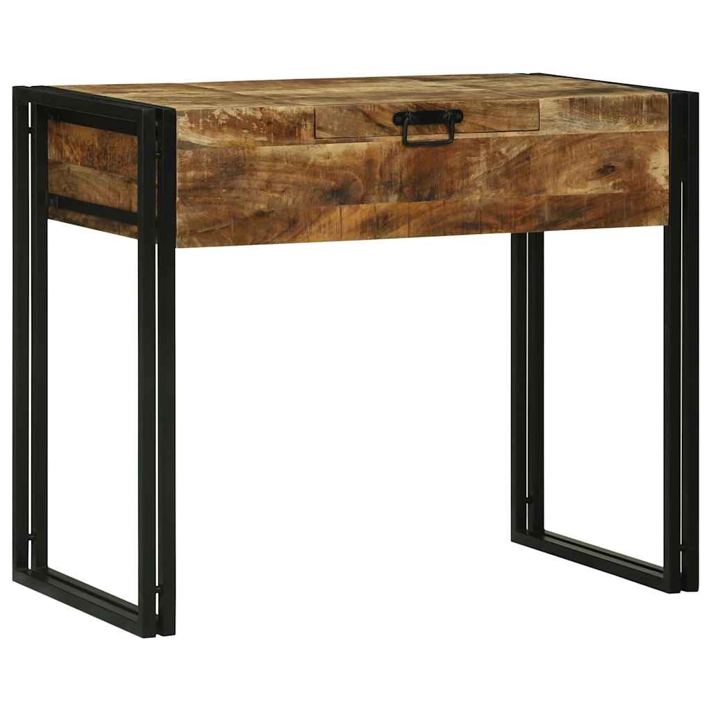 vidaXL Bedroom Dressing Tables Brown 90 x 50 x 75 cm Solid Mango wood 5