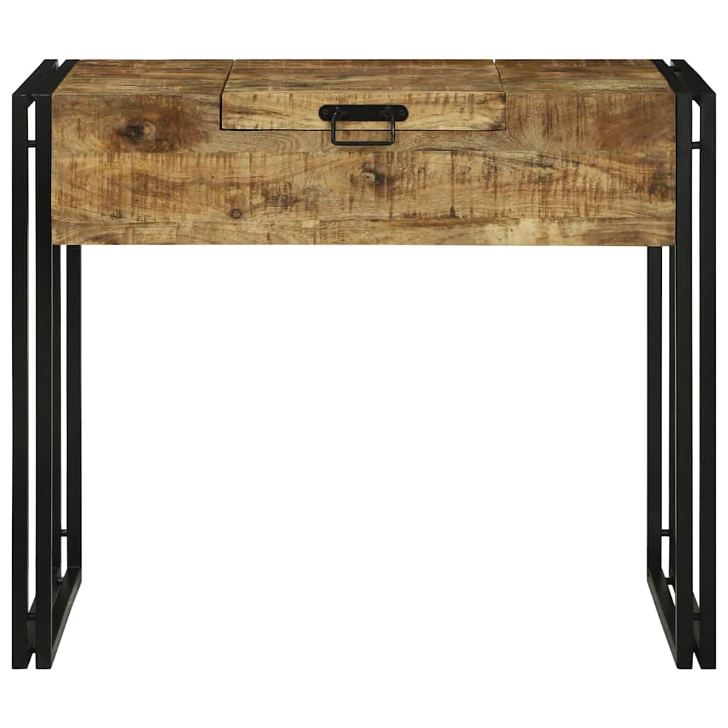 vidaXL Bedroom Dressing Tables Brown 90 x 50 x 75 cm Solid Mango wood 6