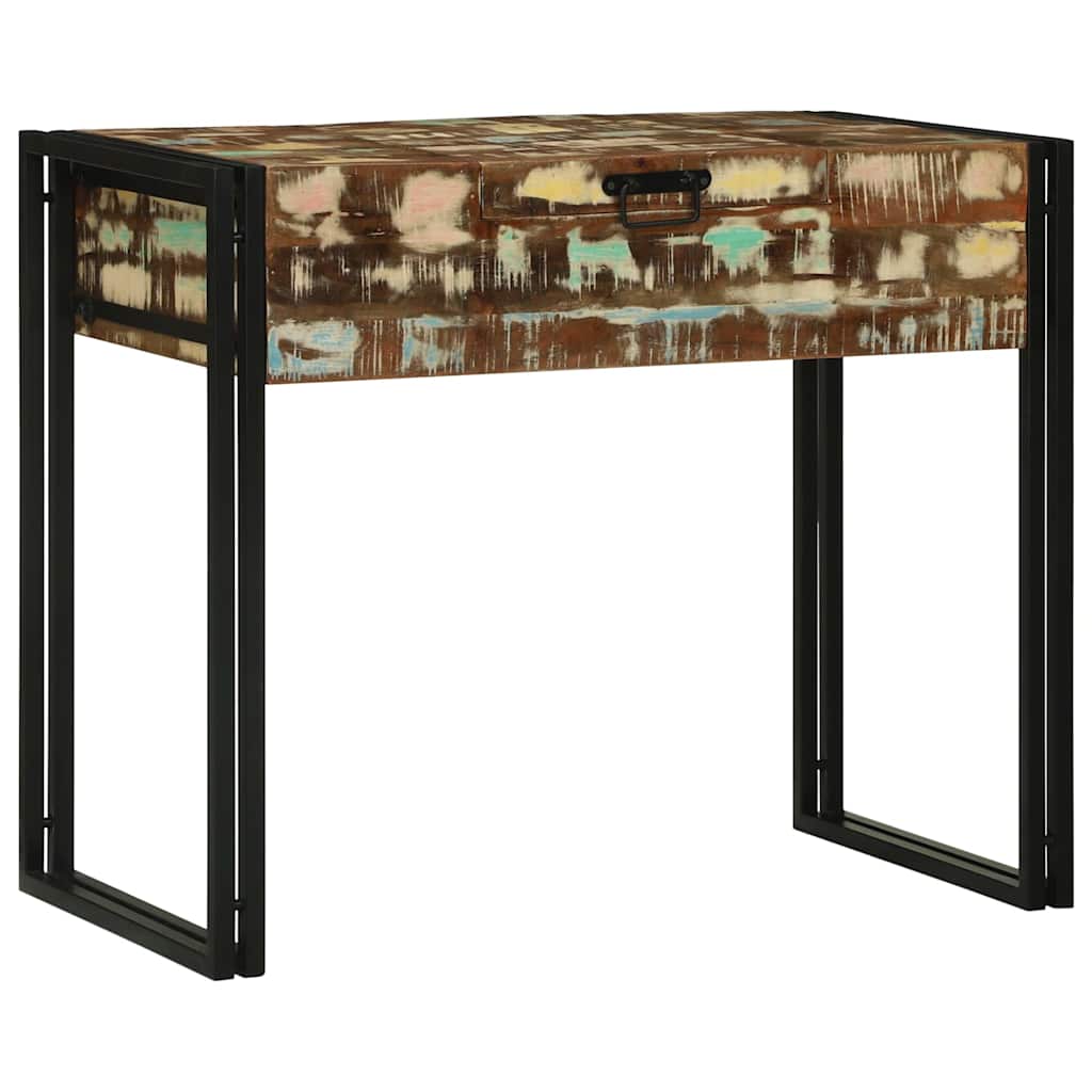vidaXL Bedroom Dressing Tables Multicolour Solid Reclaim wood 3
