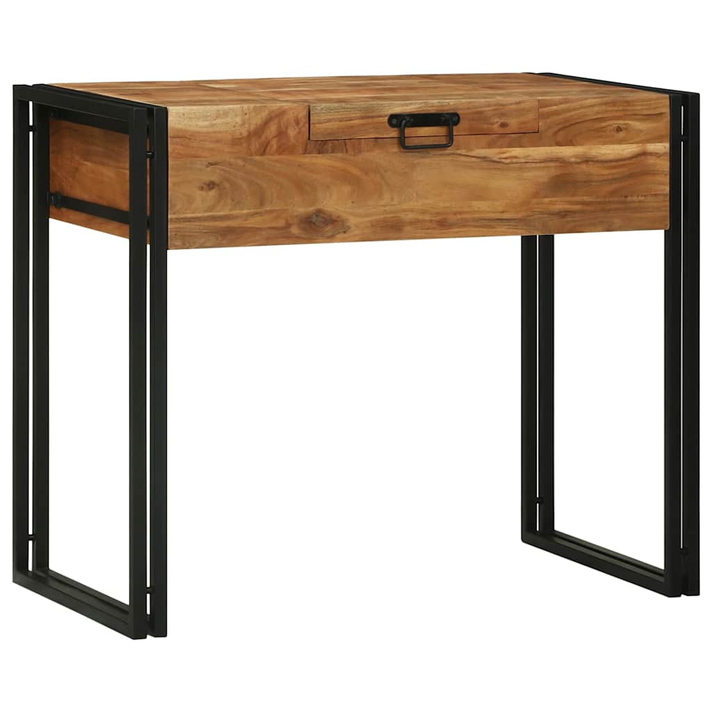 vidaXL Bedroom Dressing Tables Brown 90 x 50 x 75 cm Solid Acacia wood 2
