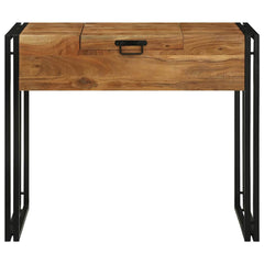 vidaXL Bedroom Dressing Tables Brown 90 x 50 x 75 cm Solid Acacia wood 6