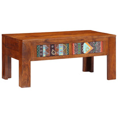 vidaXL Coffee Table 90x50x40 cm Solid Wood Acacia 1