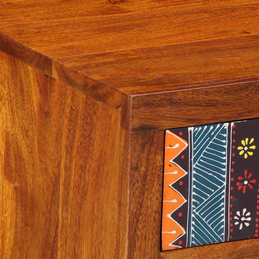 vidaXL Bedside Cabinet 40x35x45 cm Solid Wood Acacia 5
