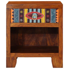 vidaXL Bedside Cabinet 2 pcs 40x35x45 cm Solid Wood Acacia 2