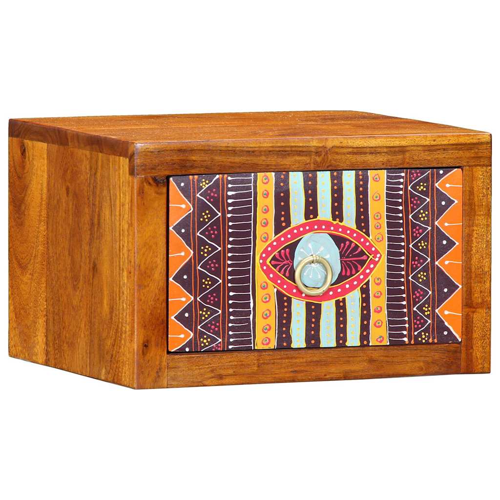 vidaXL Bedside Cabinet Brown 35 x 30 x 22 cm 3