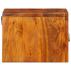 vidaXL Bedside Cabinet Brown 35 x 30 x 22 cm 6