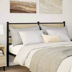 Replace Headboard Iron Engineered Wood Sonoma Oak