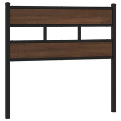 vidaXL Replace Headboard Brown Oak 100 cm Steel and Engineered Wood 2